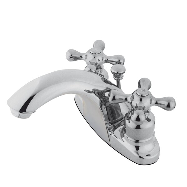 4" Centerset Bathroom Faucet, Chrome
